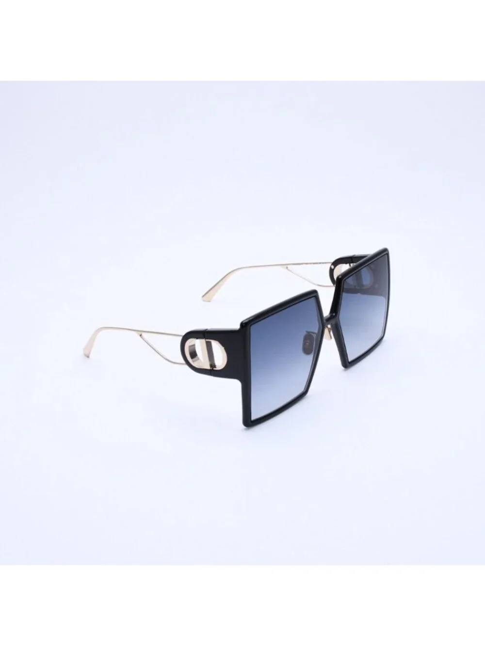 Dior Square Frame Sunglasses 58 15 Eyewear Gold